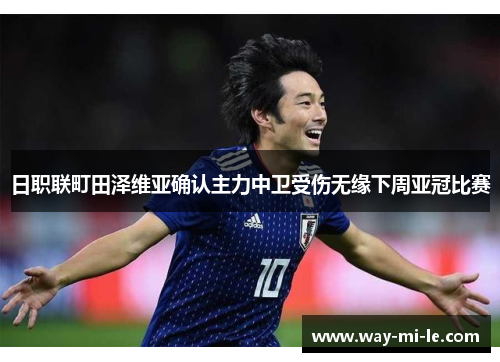 日职联町田泽维亚确认主力中卫受伤无缘下周亚冠比赛 日职联町田泽维亚确认主力中卫受伤无缘下周亚冠比赛